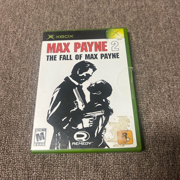 Max Payne 2: The Fall of Max Payne (Microsoft Xbox, 2003) Complete Manual Tested - Picture 1 of 4